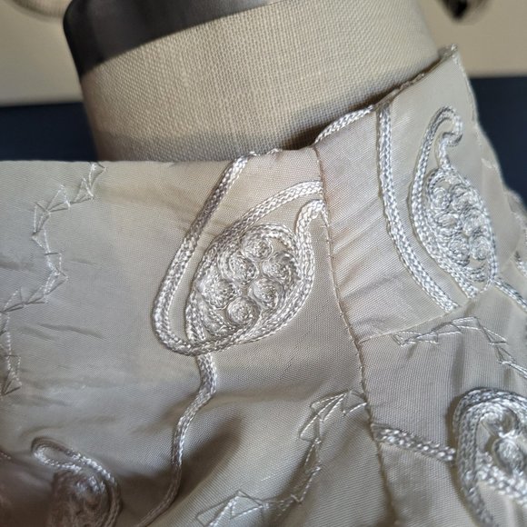 Vintage Chinese Silk Jacket (Size S) - Picture 9 of 10